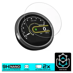 ROYAL ENFIELD BEAR 650 (2025-) NANO GLASS Dashboard Screen Protector x 2 - Picture 1 of 8