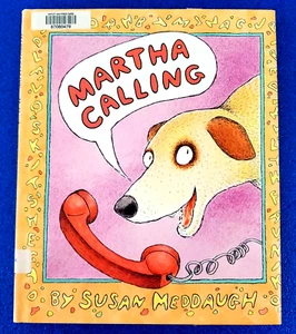 MARTHA CALLING HARDCOVER PBS KIDS TV SHOW CHILDREN'S PICTURE BOOK SHIPS FREE - Imagen 1 de 5