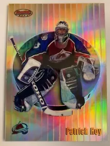 Patrick Roy - Colorado Avalanche - 1998-99 Bowman's bester REFRAKTOR parallel #/400 - Bild 1 von 3