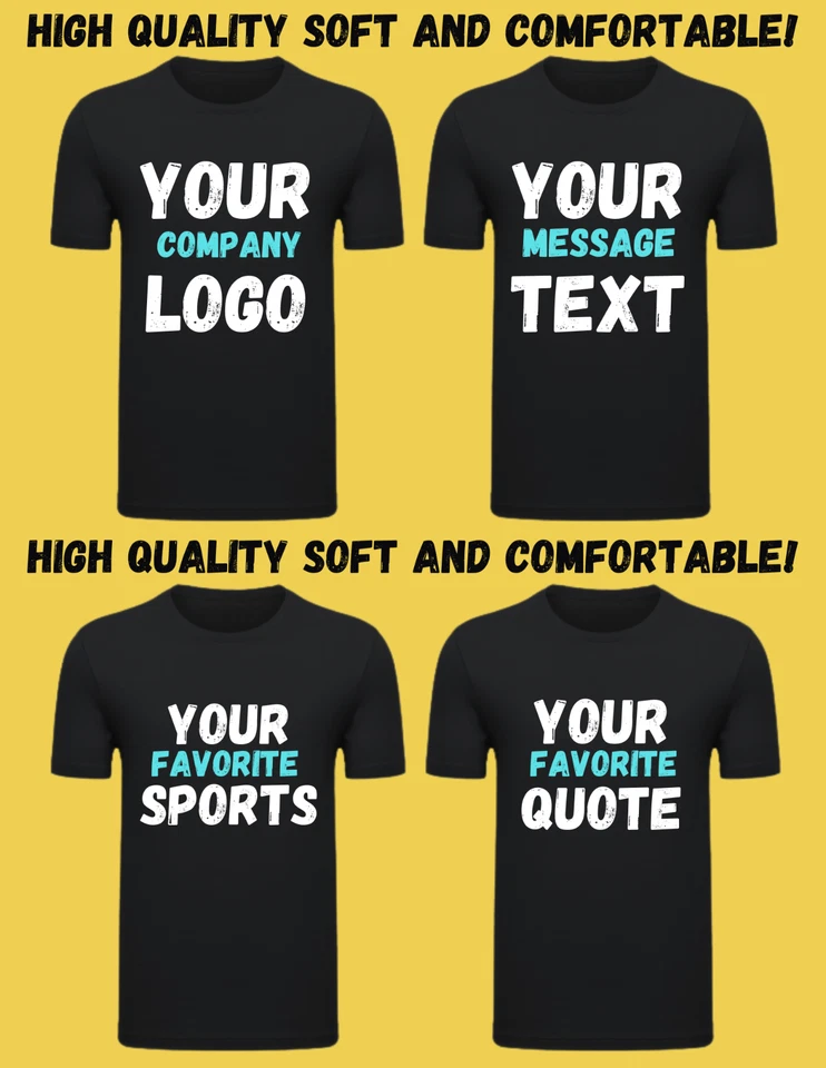 T-Shirt - Custom heat printed HQ - Custom Made/Personalized/Your Favorite Photos - Image 1 of 1