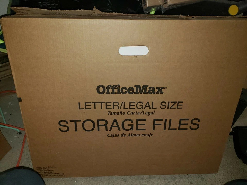 Office Max- Storage Files Letter/legal.             (12 pack) - Image 1 of 4