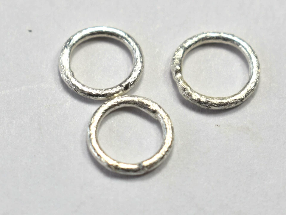 3 BINDERINGE ÖSE 925-er SILBER geschlossen -129 - Bild 1 von 1