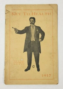 1917 Buch Schlüssel zur Gesundheit von Albert R Gaines geistig körperlich moralisch - Bild 1 von 6