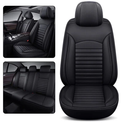 Car Seat Covers Full Set/Front Rear Deluxe Leather For Lexus RX350 RX450h NX300 Foto 1 de 4