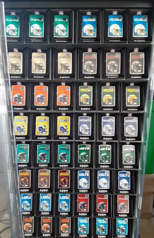 NEW Zippo Authentic NFL Football Helmet Design lighter Choose Your Team Cover