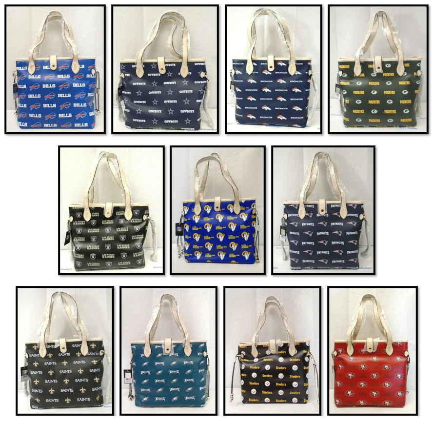 NFL Patterned Tote Bag Purse - Image 1 of 1