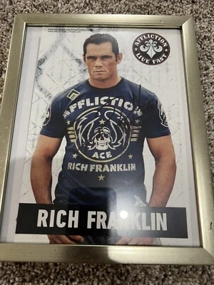 Foto autógrafa firmada por Rich Franklin de 6x9 Foto 1 de 4