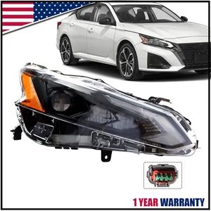 Full LED Headlights For 2023 2024 Nissan Altima Headlamps Right Passenger Side - Picture 1 of 9