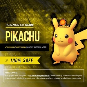 Pikachu Sun Crown Pokemon #025 GO Gen 1 Kanto - Picture 1 of 4