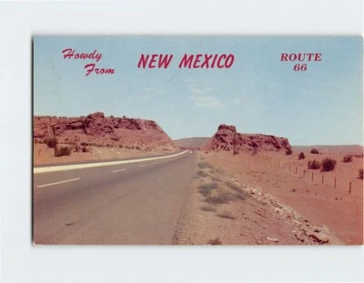 Postcard Rock Formation Albuquerque and Grants New Mexico USA - Image 1 of 2