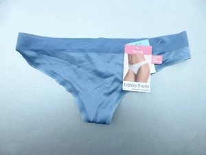 Barely There Thong Blue Bikini Panty Vanishing Edge Waistband 5 Small Style 2911 - Picture 1 of 12