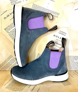 Free People Blundstone #2140 Chelsea Boot Gray Purple EU 37 /US 7 /AU/UK 4 NEW - Picture 1 of 9
