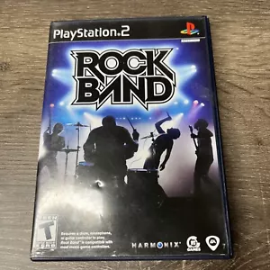 Rock Band, Sony PlayStation 2 PS2, komplett & kostenloser Versand guter Zustand - Bild 1 von 4