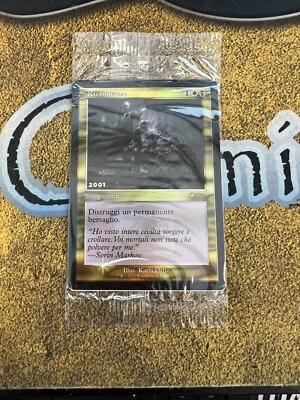 MTG SEALED ITALIAN Vindicate (Rivendicare) 9/30 30th Anniversary Holofoil Promo! - Image 1 of 2