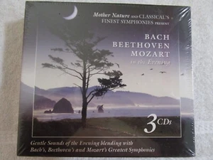 Bach, Beethoven, Mozart in the Evening 3 CD Classic Music Set (1999, Platinum) - Picture 1 of 3