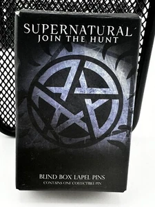 SUPERNATURAL JOIN THE HUNT BLIND BOX LAPEL PIN - NEW - Picture 1 of 4