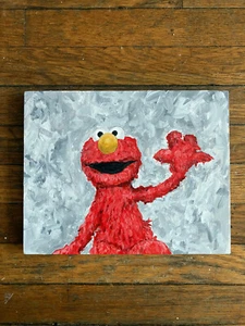 QUADRO ORIGINALE ELMO MUPPET SESAME STREET - Foto 1 di 1