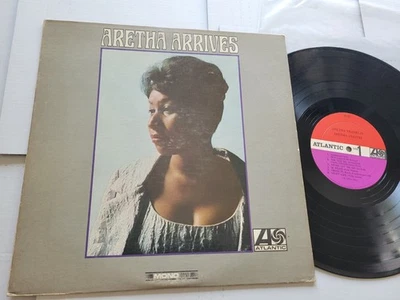 ARETHA FRANKLIN - Aretha Arrives 1967 MONO Atlantic R&B Soul (LP) vg+/vg - Image 1 of 4