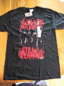 Hot Topic Slayer Still Reigning Medium schwarzes T-Shirt - Bild 1 von 4