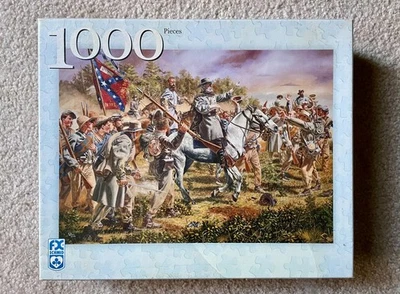 Brand NEW General Robert E. Lee 1000 Piece Puzzle 20" x 70"  by FX Schmid - Image 1 of 4