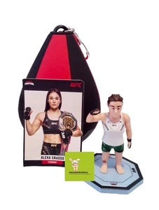 Alexa Grasso Flyweight UFC Octagon Fighters Speed Bag Figur 2025 **LESEN** - Bild 1 von 6