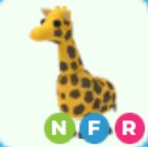 Adopt Me - NFR GIRAFFE Adopt Me (FLY Ride) SAME DAY DELIVERY!! - Photo 1/1