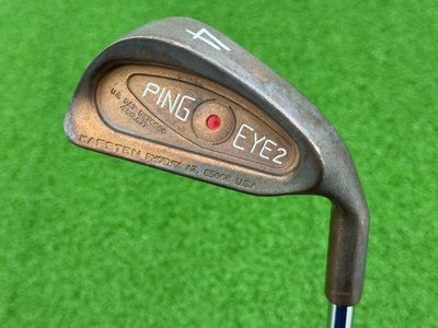 PING EYE 2 BeCu Red Dot (4) IRON RH Steel Microtaper Stiff Flex Beryllium Copper - Image 1 of 4