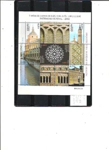 España-Minipliego 80 Patrimonio Mundial precio valor bajo facial (segun foto) - Imagen 1 de 1