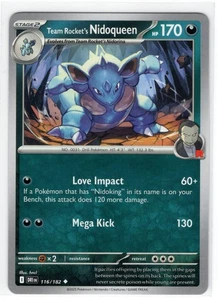 Pokemon Destined Rivals - 116/182 Team Rocket's Nidoqueen - Picture 1 of 1