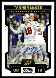 2023 Panini Score Rookie Auto Tanner McKee #306 - Bild 1 von 2