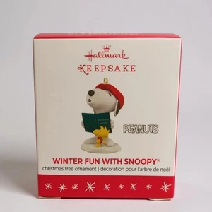Hallmark Keepsake Winter Fun With Snoopy Ornament – Peanuts Gang – Tracy Larsen - Picture 1 of 2