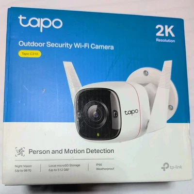 TP-LINK Tapo C310 Outdoor Wi-Fi Security CCTV Camera - TAPOC310 - Image 1 of 4