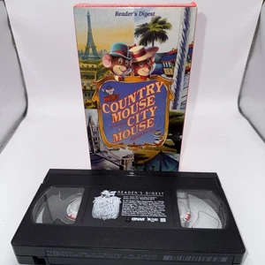 The Country Mouse and The City Mouse Adventures (VHS, 1997) Reader's Digest Red - Picture 1 of 2