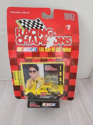 1997 Racing Champions Johnny Benson #30 Pennzoil carro réplica NASCAR fundido - Imagem 1 de 2