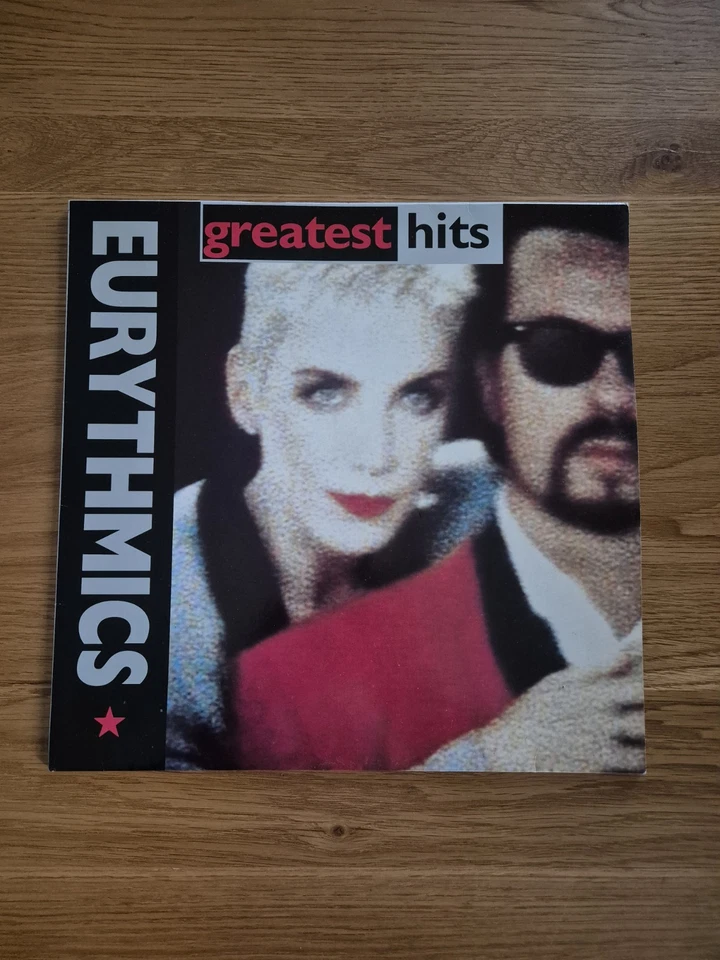 Eurythmics Greatest Hits LP Compilation Stereo Europe 1991 Vinyl Record  - Image 1 of 4