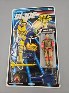 GI Joe 1992 BARRICADE v2 Battle Corps 1991 come nuovo su cartoncino!! - Foto 1 di 4