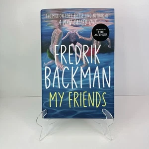 My Friends by Fredrik Backman Signed Autographed Waterstones Exclusive Edition - Picture 1 of 5