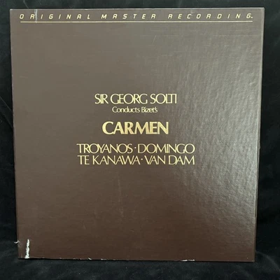 MOBILE FIDELITY SOUND LAB - BIZET Carmen SOLTI - JAPAN ST 3LP BOX LTD #d EDITION - Image 1 of 4