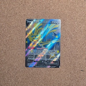 Zacian V (Shiny) SWSH292 SWSH: Sword & Shield Promo Cards Holo *B2 - Picture 1 of 2