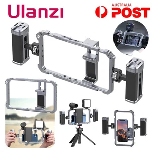 ULANZI Mobile Phone Cage AS001 Handheld Video Stabilizer Universal Alloy Gimbal - Picture 1 of 21