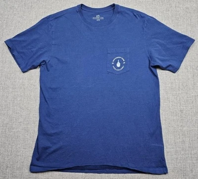 Camisa Southern Tide Citadel Bulldogs Para Hombres Mediana Azul Gráfico Bolsillo Camiseta Foto 1 de 4