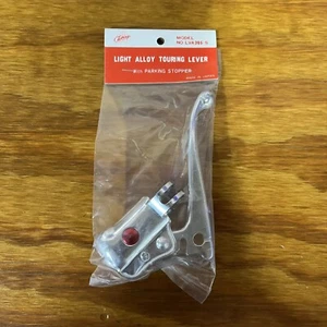 BRAKING LEVER MODEL NO. LVA205-S LIGHT ALLOY TOURING LEVER W/PARKING STOPPER NOS - Picture 1 of 8