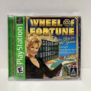 Wheel of Fortune Greatest Hits (Sony Playstation 1 PS1) Complete W/ Manual - Picture 1 of 5