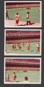 6 Orig Fotos 1977 Phillies Giants + HAPPY DAYS CAST KSFO Softball Kerzenständer - Bild 1 von 2
