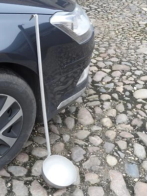 großer Schöpflöffel Suppenkelle Schöpfkelle für Feldküche Kärcher TFK