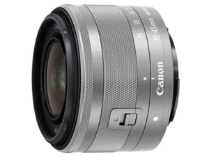 Canon Standard Zoom Lens EF-M15-45mm F3.5-6.3IS STM Silver w/ Tracking NEW - Picture 1 of 4