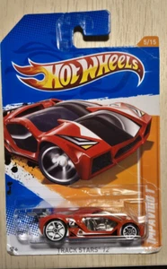 Hot Wheels Track Stars '12 (2011) Red Impavido 1 Toy Car 70/247 - Picture 1 of 3