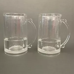 Vintage Sun Essentials Freezer Ice Mugs Double Wall Gel Frosty Lot of 4 - Picture 1 of 4