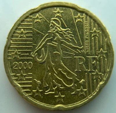 France 20 euro cent 2000 - Image 1 of 2