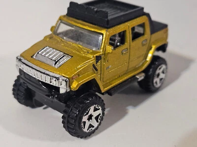 Hot Wheels Hummer H2 TM Gold Malaysia 2008 New Models 015/196 - Image 1 of 4